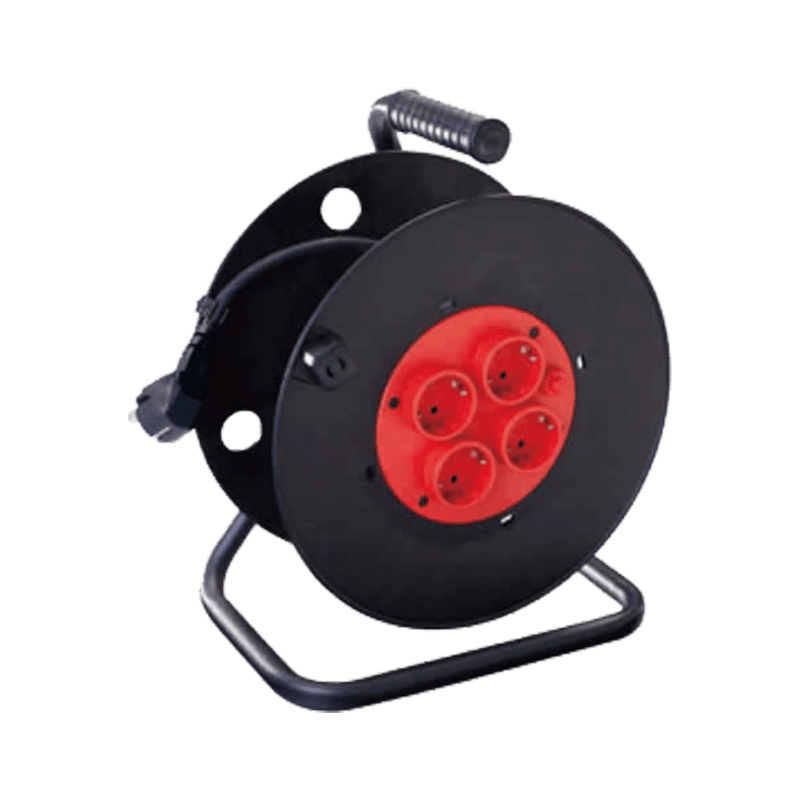 XP01-D1 Schuko plastic indoor cable reel